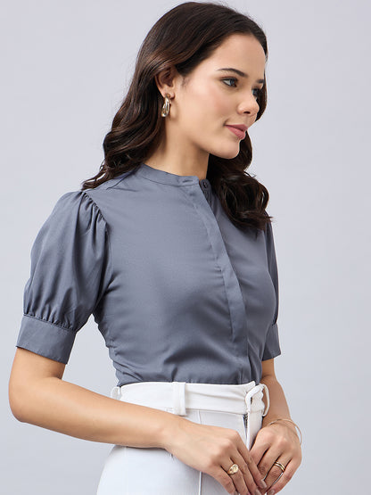 Style Quotient Women Solid Regular Fit Shirt
